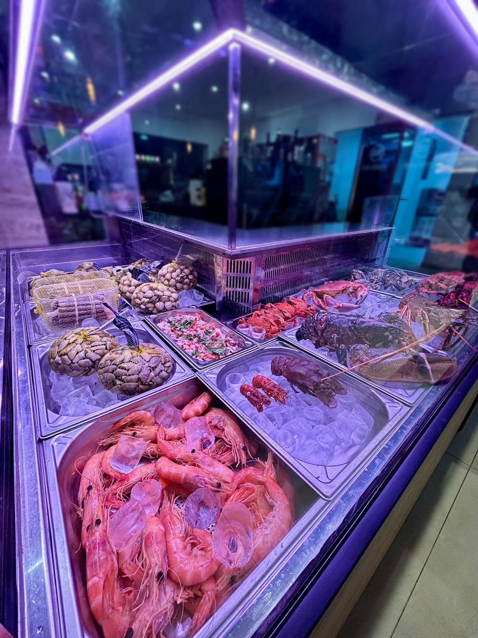 Interior do restaurante Casa Janica